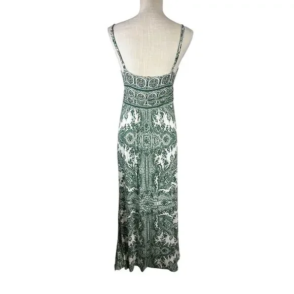 Moulinette Soeurs Anthropologie Brisbane Maxi Dress Women's Medium Paisley Print - Picture 7 of 11
